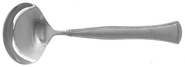 Mia (Stainless) Solid Gravy Ladle