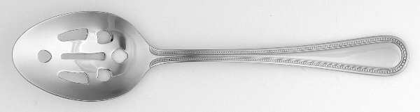 Pearl (Stainless) Pierced Tablespoon (Serving Spoon) by Pfaltzgraff