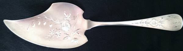 Myrtle (Silverplate) Pie Server with Silverplate Blade