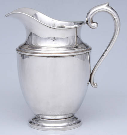 120 (Sterling, Hollowware) Sterling Water Pitcher
