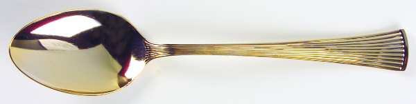 PSS6 (Gold Electroplate) Tablespoon (Serving Spoon)