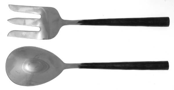 PWF1 (Stainless) Large Solid Serving Set