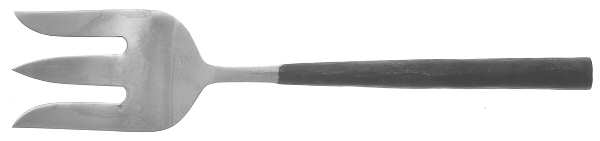 PWF1 (Stainless) Large Solid Serving Fork