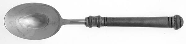 Pewter (Pewter) Oval Place Soup Spoon