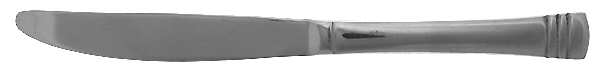 Tribute Mirror (Stainless) Modern Solid Knife
