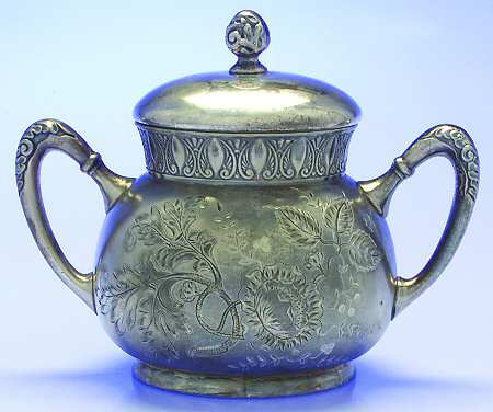 323 (Silverplate, Hollowware) Sugar Bowl & Lid