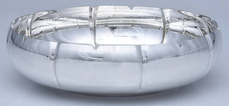 Silverplate Hollowware 8" Fruit Serving Bowl