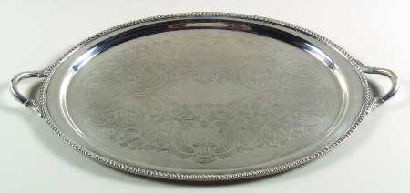 1201 (Silverplate, Hollowware) 16" Waiter Tray