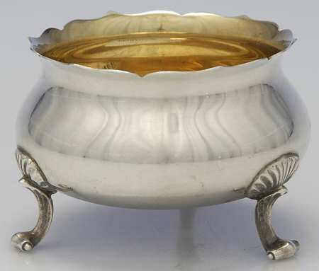 115 (Sterling, Hollowware) Mini Open Sugar Bowl