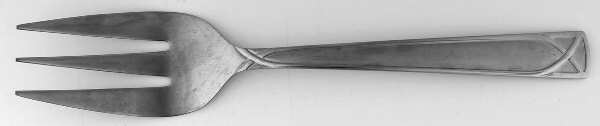 PFF26 (Stainless) Medium Solid Cold Meat Serving Fork