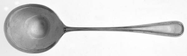 Norman (Sterling) Round Bowl Soup Spoon (Gumbo)
