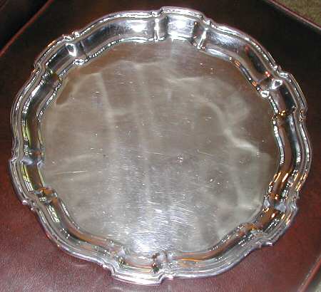 1040 (Silverplate, Hollowware) 13" Round Tray