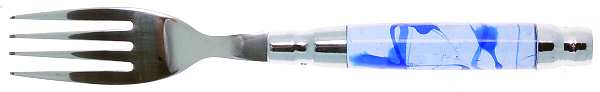Hopscotch-Blue (Stainless) Individual Salad Fork