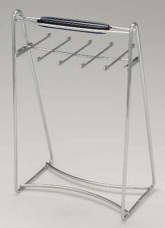 Sierra-Blue (Stainless, Plastic) Table Stand