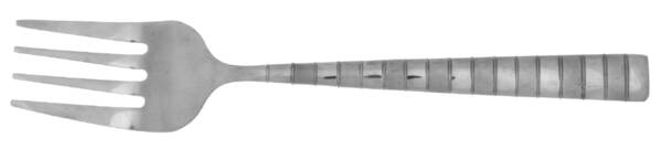 Atalya (Stainless) Medium Solid Cold Meat Serving Fork