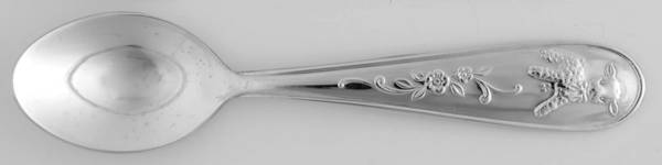 PHF2 (Silverplate) Straight Handle Baby Spoon