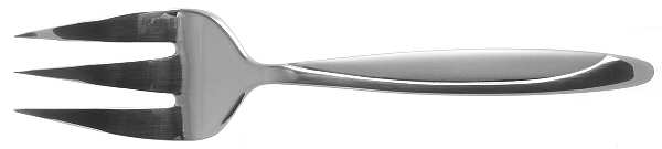 Evening Sun (Stainless) Medium Solid Cold Meat Serving Fork