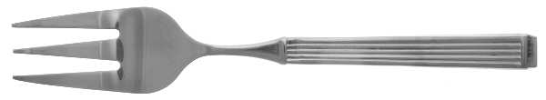 Hamptons (Stainless) Large Solid Cold Meat Serving Fork by Pfaltzgraff