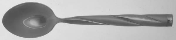 Tandem Frosted (Stainless) Place/Oval Soup Spoon by Pfaltzgraff