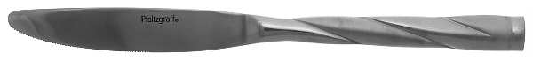 Tandem Frosted (Stainless) Modern Solid Knife by Pfaltzgraff