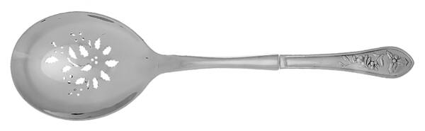Winterberry (Stainless) Holiday Casserole Spoon-Stainless Bowl HC