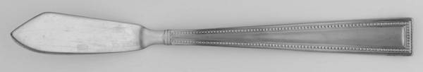 Miranda Sand (Stainless) Flat Handle Master Butter Knife