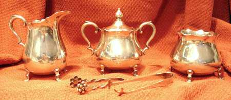 717 (Sterling, Hollowware) Sugar Bowl & Lid