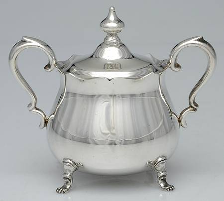 717 (Sterling, Hollowware) Sugar Bowl & Lid