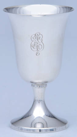 23 (Sterling, Hollowware) Wine Goblet