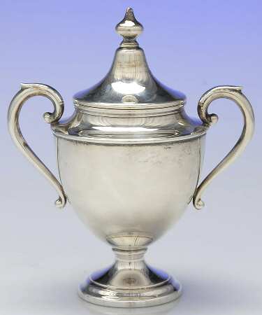 750 (Sterling, Hollowware) Sugar Bowl & Lid