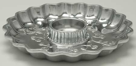 Napoli (Aluminum, Hollowware) 1 Piece Chip and Dip Set