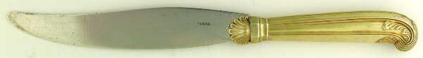 PUS6(Sterling) Dessert/Tea Knife with Silverplate Blade