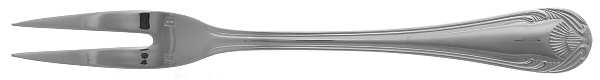 PLY3 (Stainless) Small 2-Tine Cold Meat Serving Fork