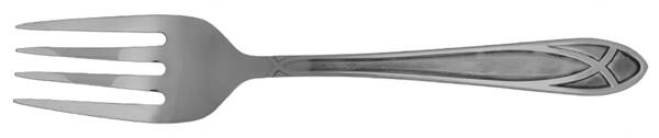 Arcadia Frost (Stainless) Large Solid Cold Meat Serving Fork