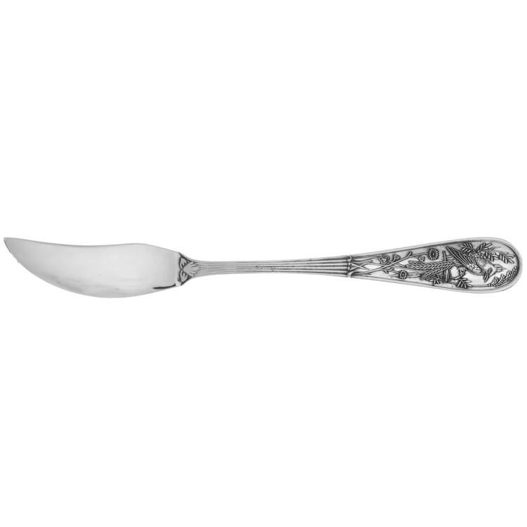 Avis (Stainless) Flat Handle Master Butter Knife