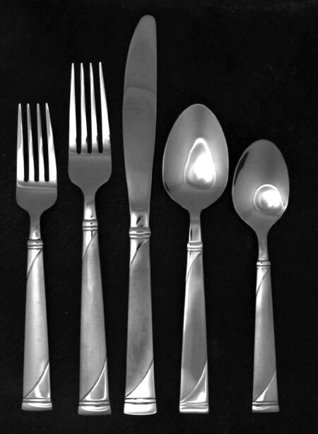 Devon Frost (Stainless) 5 Piece Place Setting