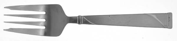 Devon Frost (Stainless) Medium Solid Cold Meat Serving Fork
