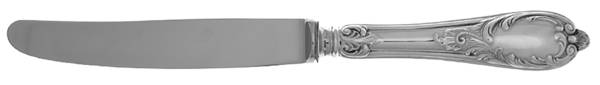 Augusta (Sterling) Dessert Knife with Stainless Blade