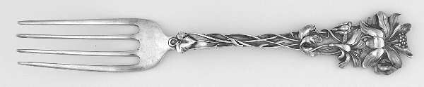 Floral Series (Sterling) Youth Fork