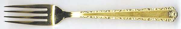 Saulito (Gold Electroplate) Fork