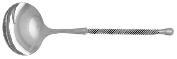 PII17 (Stainless) Gravy Ladle with No Spout Stainless Bowl HC
