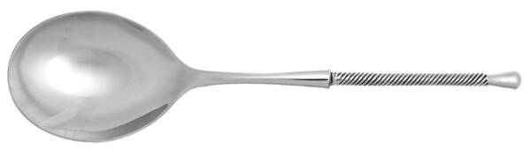 PII17 (Stainless) Casserole Spoon with Smooth Stainless Bowl HC