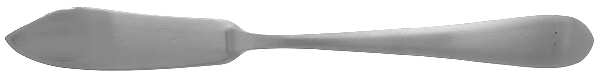 Salisbury Satin (Stainless) Flat Handle Master Butter Knife