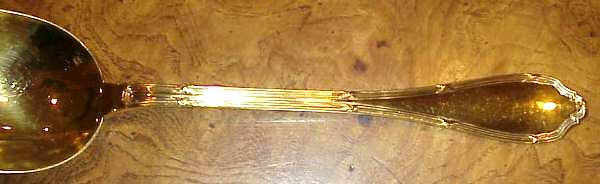 PUS9-Gold (Sterling) Tablespoon (Serving Spoon)