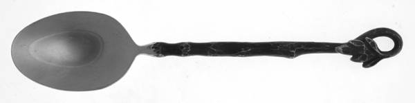 Curled Leaf (Stainless) Place/Oval Soup Spoon