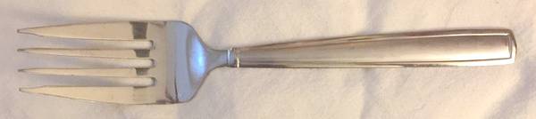 Delano Frost (Stainless) Large Solid Cold Meat Serving Fork