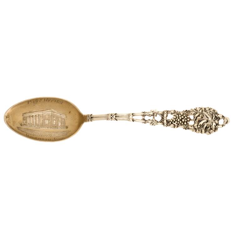 States & Cities Souvenir Spoons(Sterling) Indiana Teaspoon