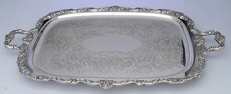 Sevenoaks (Silverplate, Hollowware) Large Silverplate Waiter Tray