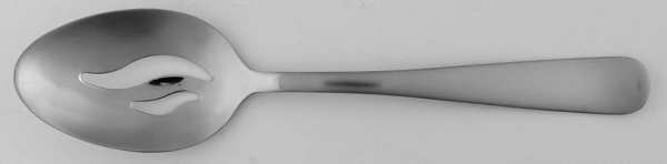 Satin Gotham (Stainless) Pierced Tablespoon (Serving Spoon) by Pfaltzgraff