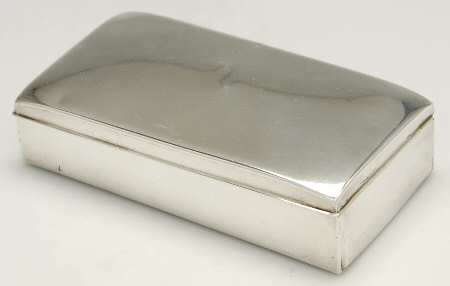 77 (Sterling, Hollowware) Cedar Lined Cigarette Box